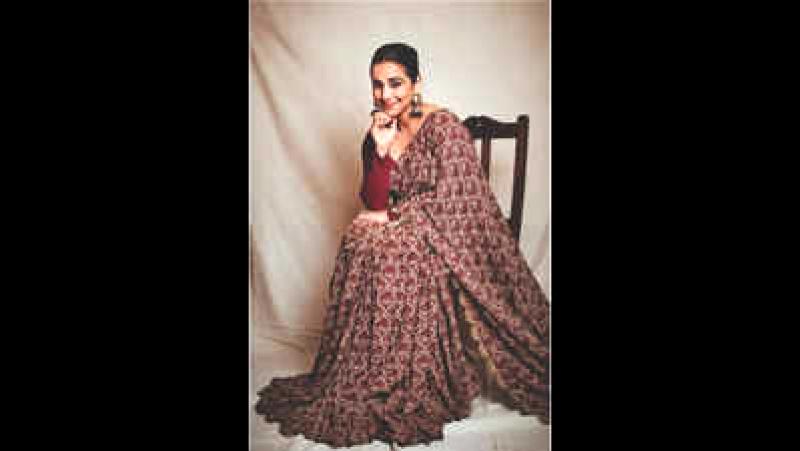 Irrespective of my size, I always feel confident and attractive in a saree: Vidya Balan