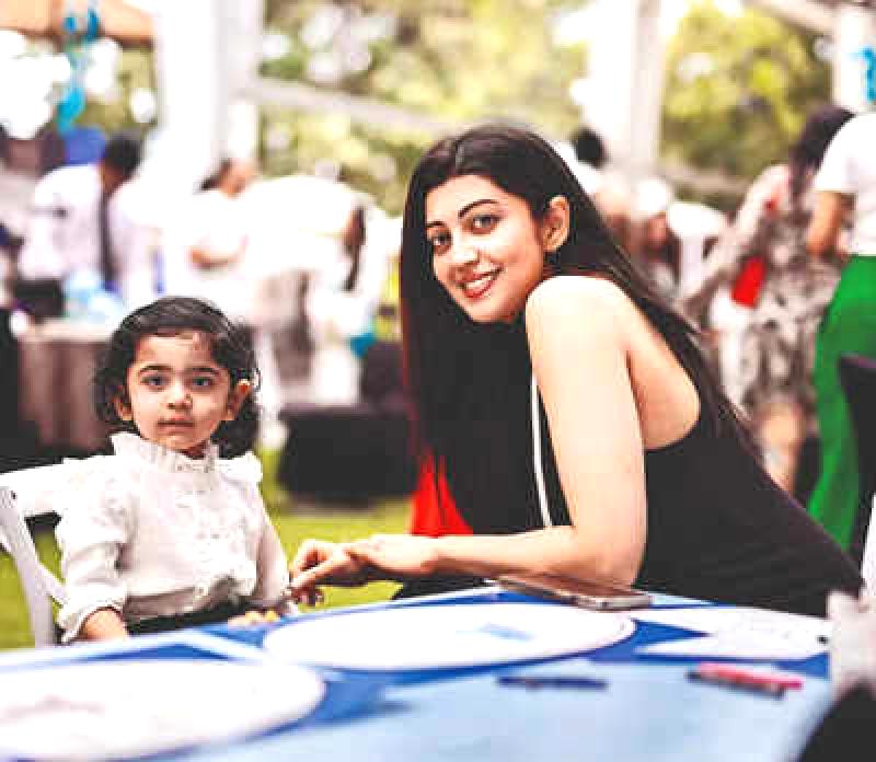 Pranitha Subhash Describes Her Daughter as Her Closest Companion