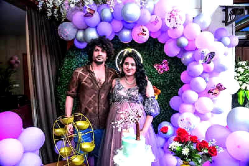 Harshika Poonacha's baby shower hosted by Shilpa Ganesh