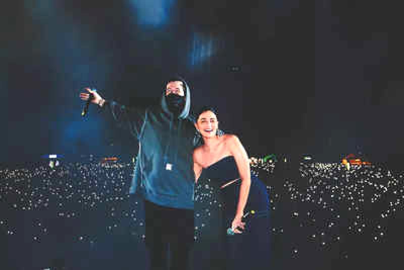 Alia Bhatt Joins Alan Walker on Stage at His Show