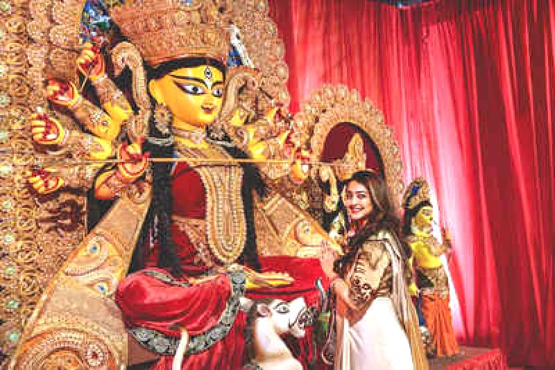 Durga Puja Welcomes Everyone, not just Bengalis, says Aindrita Ray